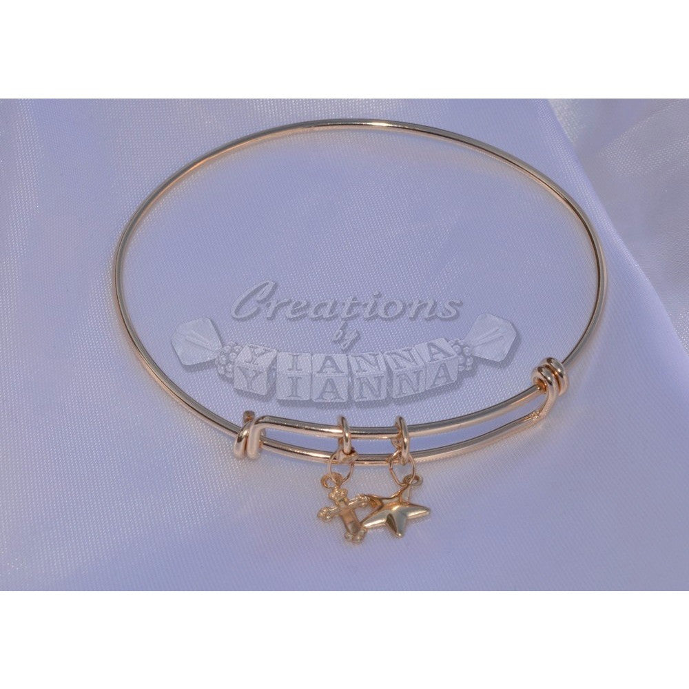GFB12 Adjustable Bangle Bracelet