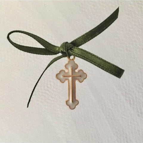 20 Pcs Martyrika-witness pins-Orthodox Baptism items-Christening-olive green traditional martyrika for boys