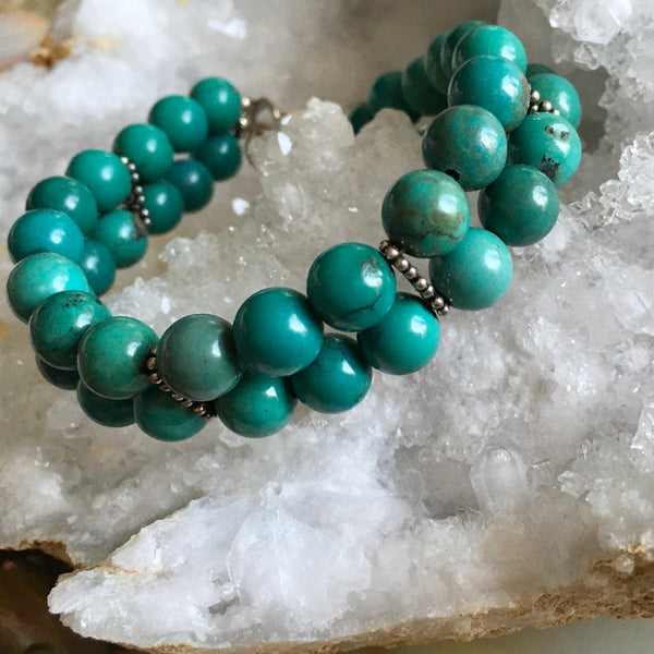 Turquoise bracelet for women-sterling silver bracelet-hand made jewelry-gifts for her