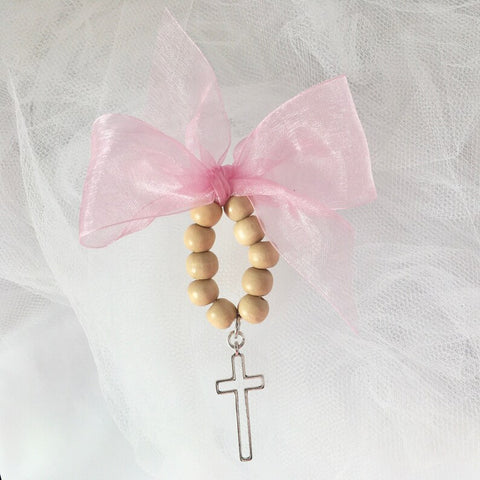 Rosary favors-HAND MADE rosary Baptism favors for girls-Orthodox Baptism-Christening-bomponieres-Mi Bautizo